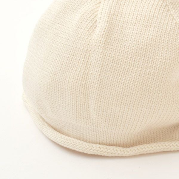 オーガニックコットン ベビー ニットどんぐり帽子