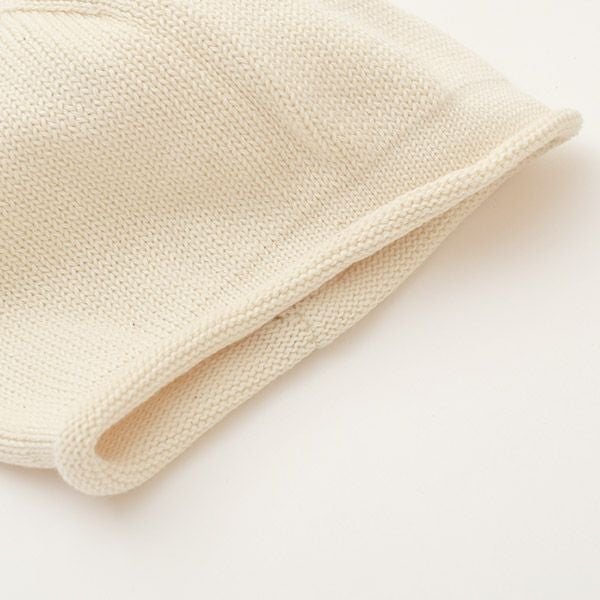 オーガニックコットン ベビー ニットどんぐり帽子