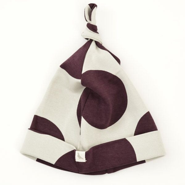 オーガニックコットン ベビー 結び帽 GiantSpot