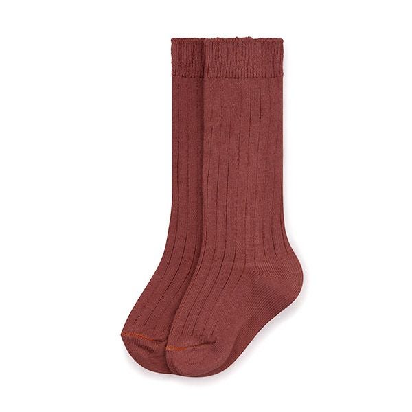 オーガニックコットン ベビーリブハイソックス