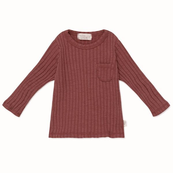 オーガニックコットン ベビーリブＴシャツ