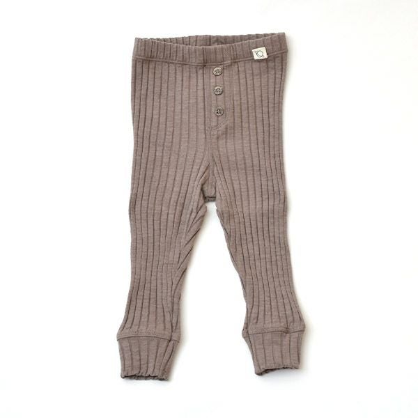オーガニックコットン ベビーリブレギンス