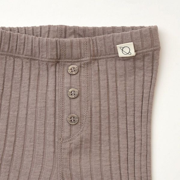 オーガニックコットン ベビーリブレギンス