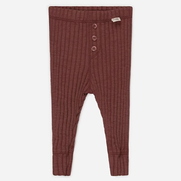 オーガニックコットン ベビーリブレギンス