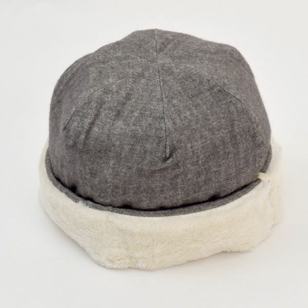 オーガニックコットン＆ウール ヘリンボーンボアワッチ