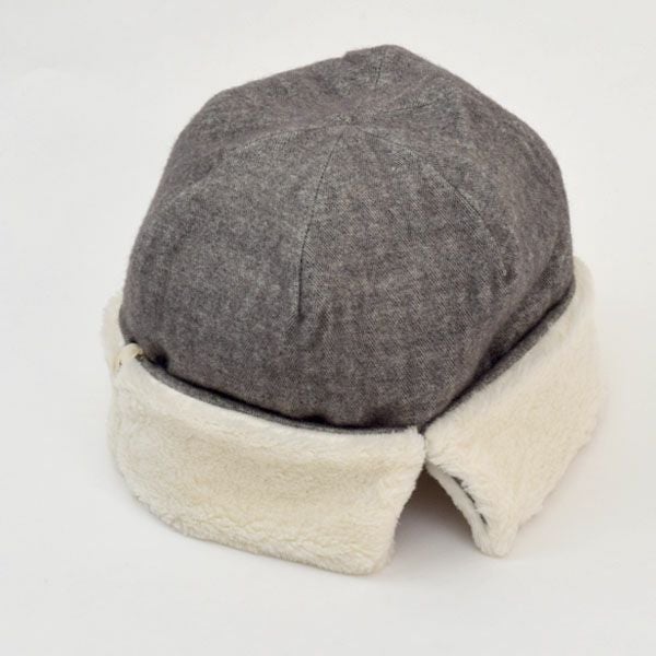 オーガニックコットン＆ウール ヘリンボーンボアワッチ