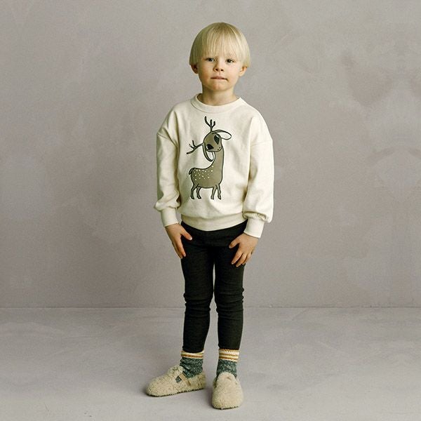 オーガニックコットン キッズリブトレーナー(長袖)