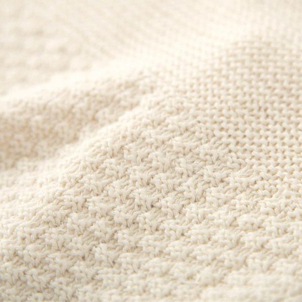 オーガニックコットン ベビーニットカーディガン ボタン 80