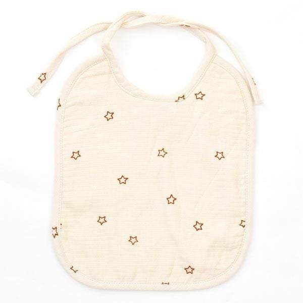 オーガニックコットン ベビー ガーゼ&パイル ビブ