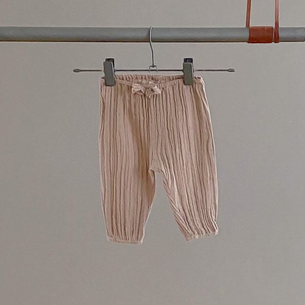 オーガニックコットン ベビークレープパンツ