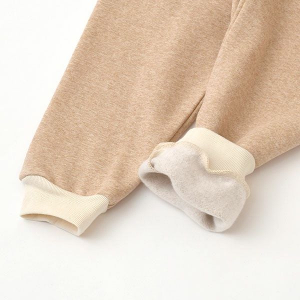オーガニックコットン キッズ裏起毛あったかパジャマ