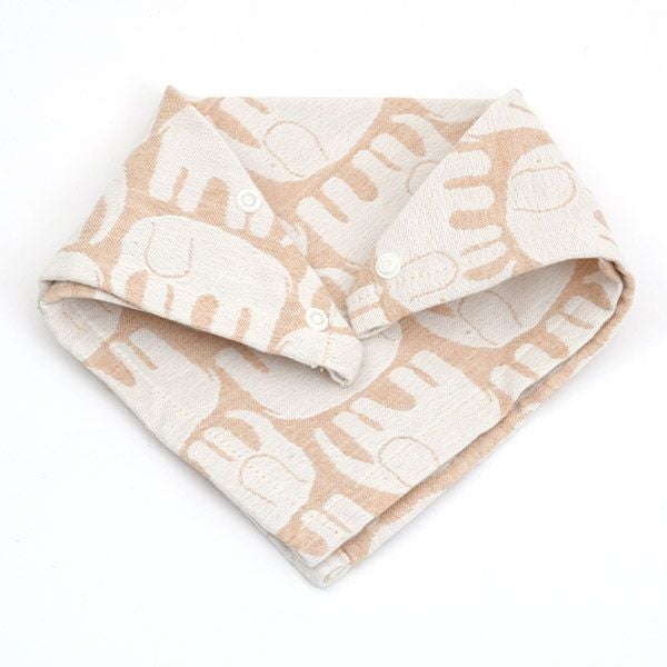 オーガニックコットン フィンレイソン エレファンティ ベビーハンカチスタイ