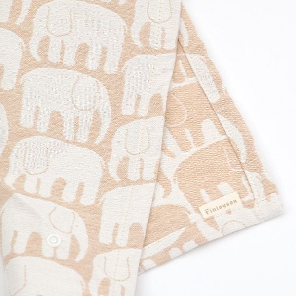 オーガニックコットン フィンレイソン エレファンティ ベビーハンカチスタイ