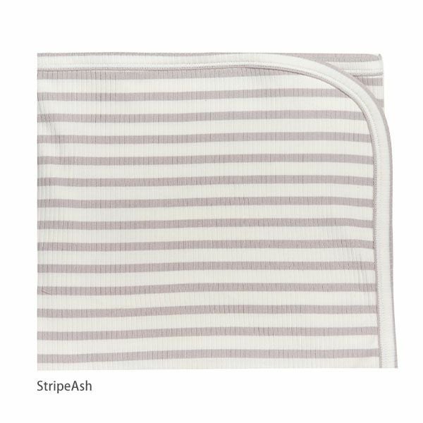 オーガニックコットンベビーリブブランケット