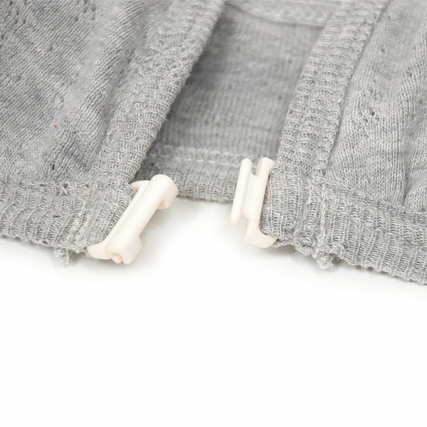 オーガニックコットン【テトベリー】やわらかフロントホックブラ