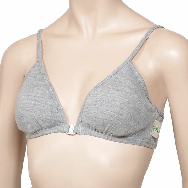 オーガニックコットン【テトベリー】やわらかフロントホックブラ