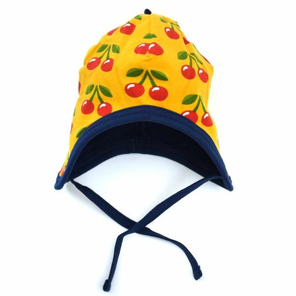 オーガニックコットン ベビーベロア ハット Cherry 44-46