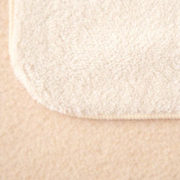 オーガニックコットン ベビー【みつばち】パイルハンカチ24×24