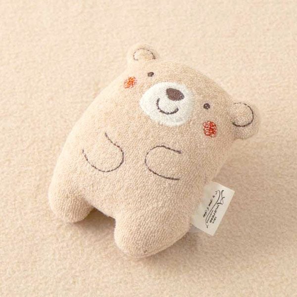 オーガニックコットン ベビー【くまのコットン】ぬいぐるみ S
