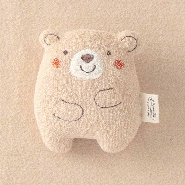 オーガニックコットン ベビー【くまのコットン】ぬいぐるみ S