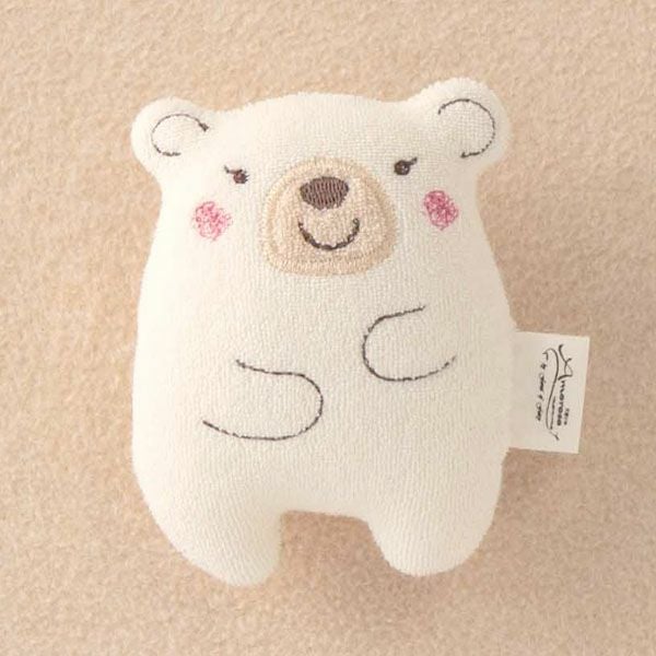 オーガニックコットン ベビー【くまのコットン】ぬいぐるみ S