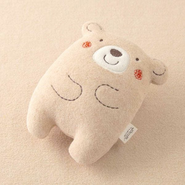 オーガニックコットン ベビー【くまのコットン】ぬいぐるみ M