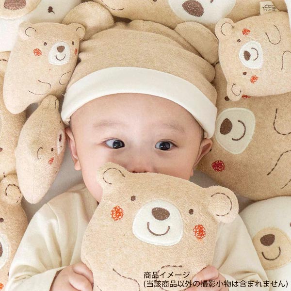 オーガニックコットン ベビー【くまのコットン】ぬいぐるみ M