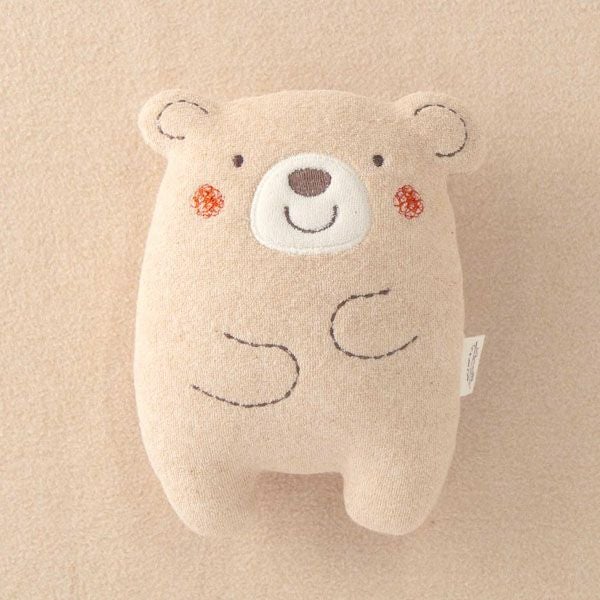 オーガニックコットン ベビー【くまのコットン】ぬいぐるみ M