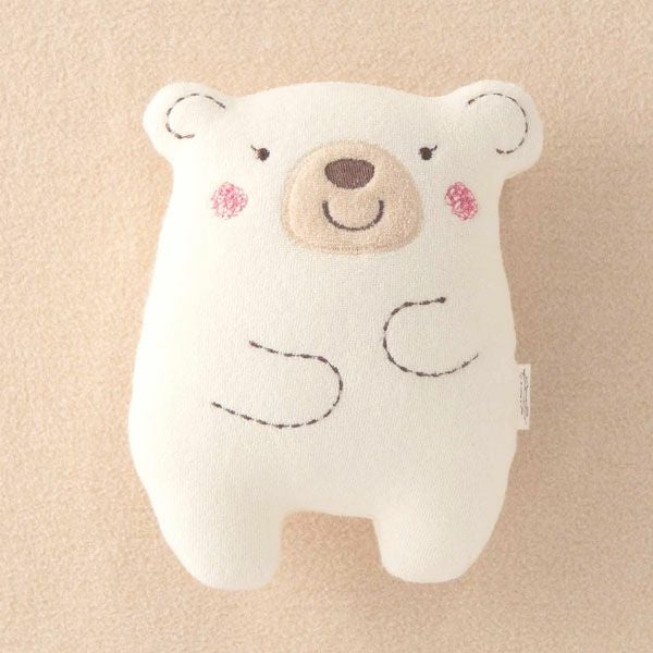 オーガニックコットン ベビー【くまのコットン】ぬいぐるみ M