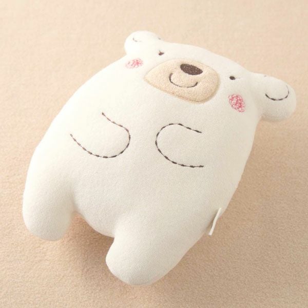 オーガニックコットン ベビー【くまのコットン】ぬいぐるみ L