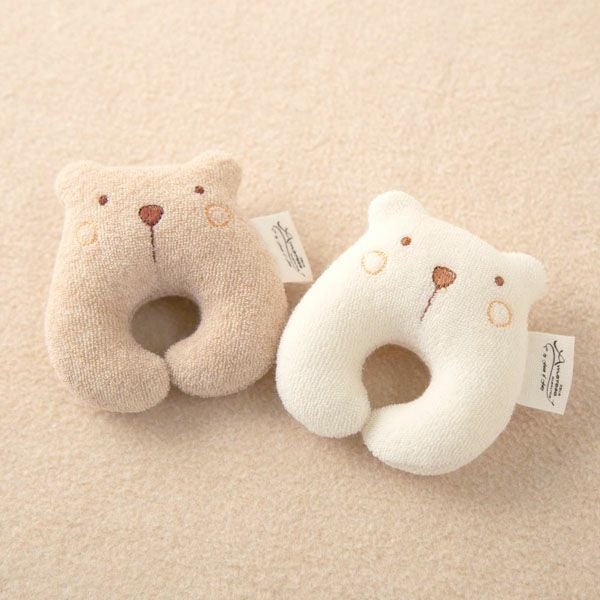 オーガニックコットン ベビー【どうぶつ村】パイルのプチラトル