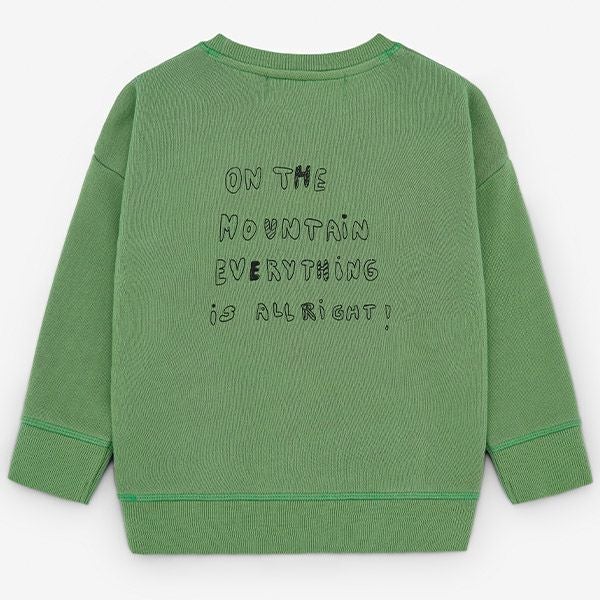 オーガニックコットン キッズ 裏起毛スウェットシャツ(長袖) Sking Bear