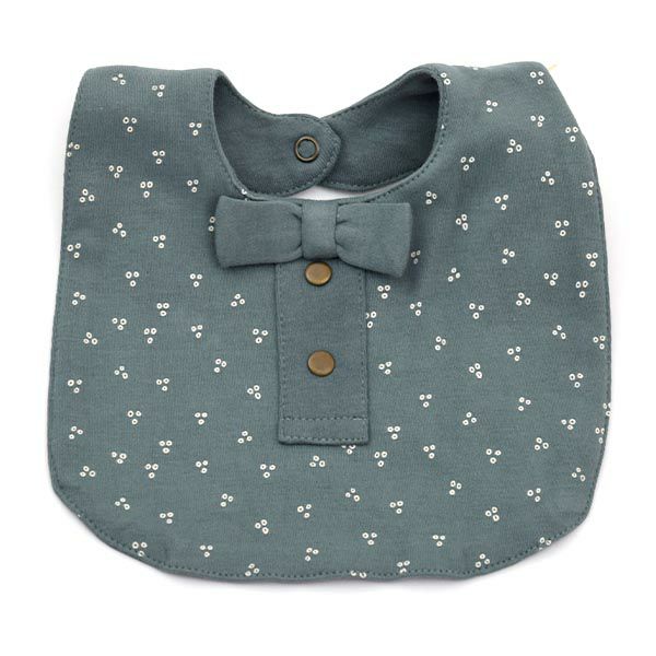 オーガニックコットン ベビー ボウタイビブ