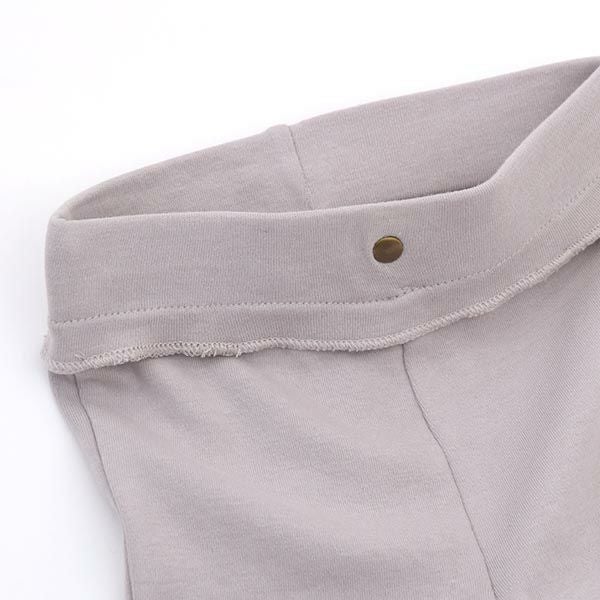 オーガニックコットン ベビーラッフルレギンス