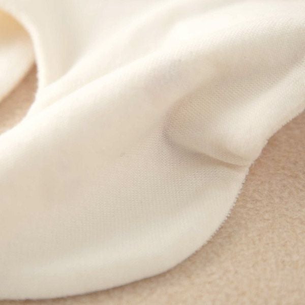 オーガニックコットン ベビー【ママだっこ】パイルと天竺のスタイねこ