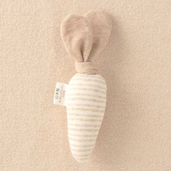 オーガニックコットン ベビー【どうぶつ村】パイルのにぎにぎ