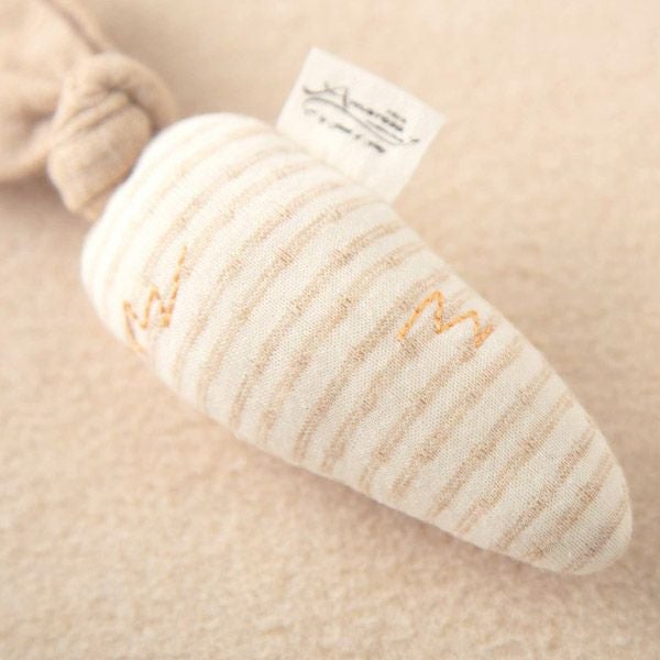 オーガニックコットン ベビー【どうぶつ村】にぎにぎバスケット