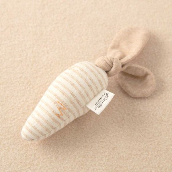 オーガニックコットン ベビー【どうぶつ村】にぎにぎバスケット