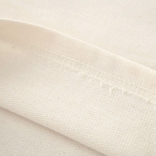 オーガニックコットン ベビー【編みモチーフ】半袖Tシャツ