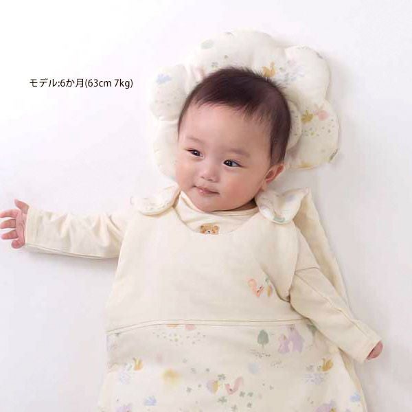 オーガニックコットン ベビー【夢みる森】ダブルガーゼのまくら 21×25