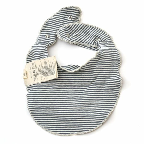 オーガニックコットン ベビーシンプルビブ Stripe