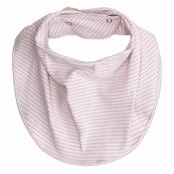 オーガニックコットン ベビーシンプルビブ Stripe