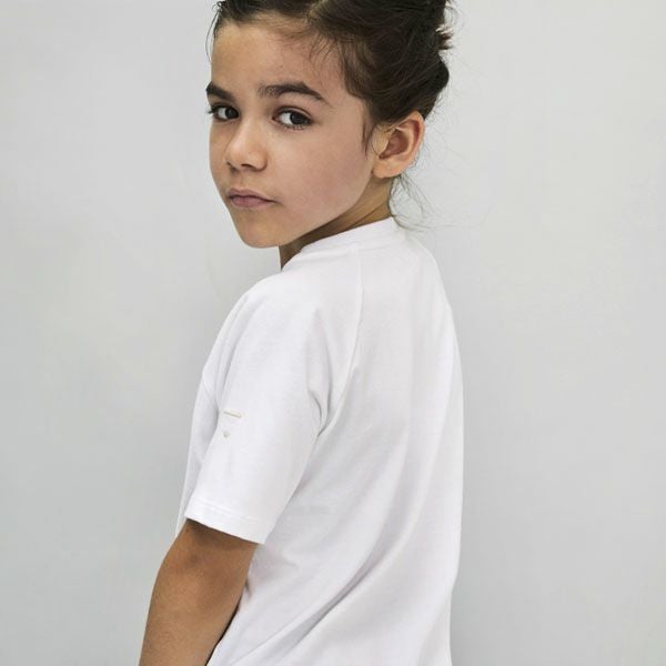 オーガニックコットン キッズ クルーネックTシャツ(半袖)