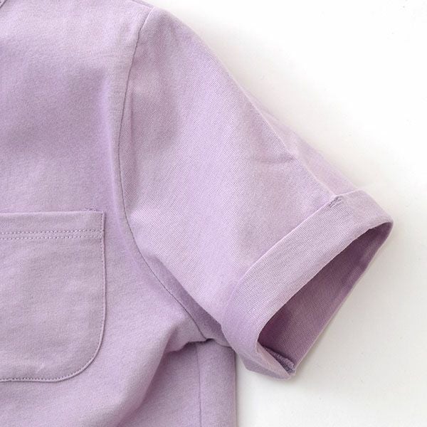 オーガニックコットン キッズポケット付きＴシャツ（半袖）