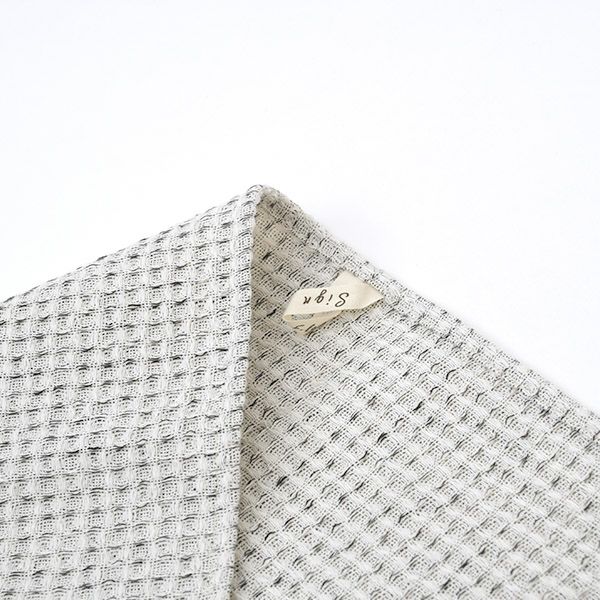 オーガニックコットン＆リネン ワッフルクロス