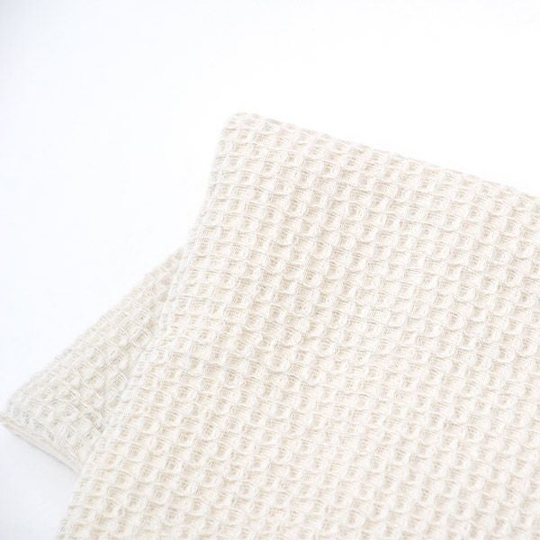 オーガニックコットン＆リネン ワッフルクロス