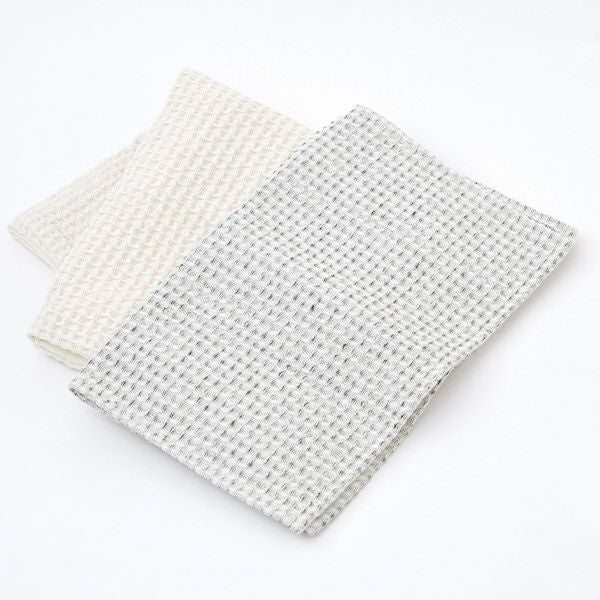 オーガニックコットン＆リネン ワッフルクロス