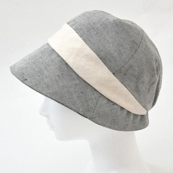 オーガニックコットン＆リネン ふっくらハット