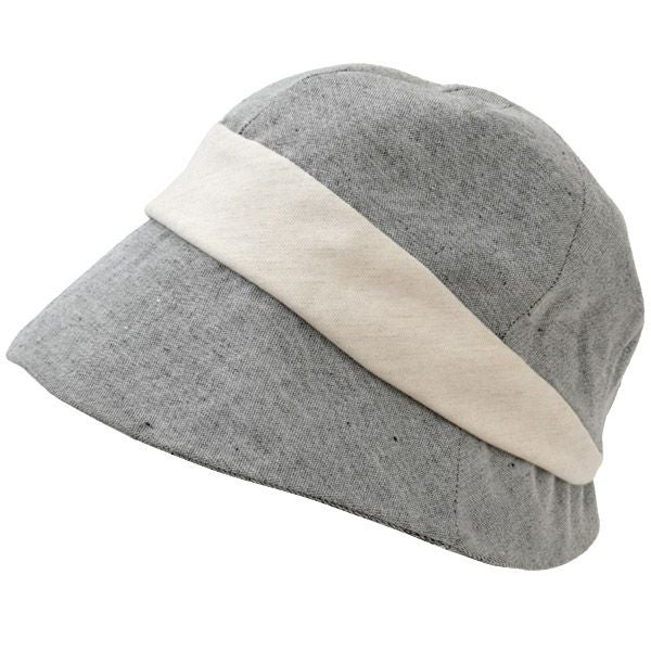 オーガニックコットン＆リネン ふっくらハット