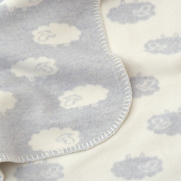 オーガニックコットン ふわふわひつじ柄クォーターケット